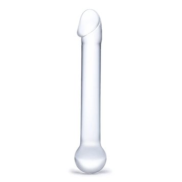 Szklane dildo Glas Realistic Head, 17 cm (przezroczysty) 23920 zdjęcie