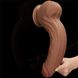 Dildo LoveToy Sliding-Skin Dual Layer Dong King Sized, 31 cm (brązowy) 22400 zdjęcie 17