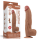 Dildo LoveToy Sliding-Skin Dual Layer Dong King Sized, 31 cm (brązowy) 22400 zdjęcie 22