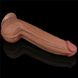 Dildo LoveToy Sliding-Skin Dual Layer Dong King Sized, 31 cm (brązowy) 22400 zdjęcie 3