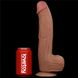 Dildo LoveToy Sliding-Skin Dual Layer Dong King Sized, 31 cm (brązowy) 22400 zdjęcie 15