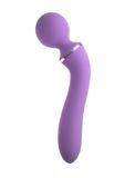 Wibrator wielofunkcyjny Pipedream Duo Wand Massage-Her, 19,6 cm (liliowy) 7127 fotografia