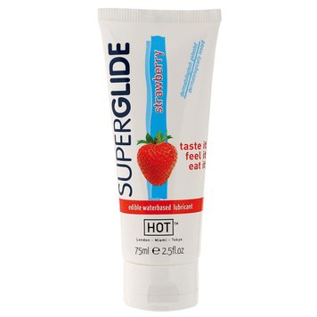 Żel intymny Hot SuperGlide Truskawka, 75 ml 3750 zdjęcie