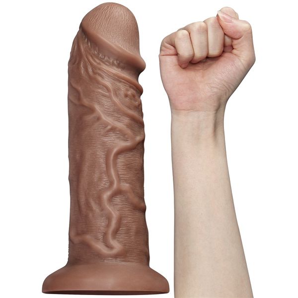 Dildo LoveToy Realistic Chubby, 26,6 cm (w kolorze cielistym) 22107 zdjęcie