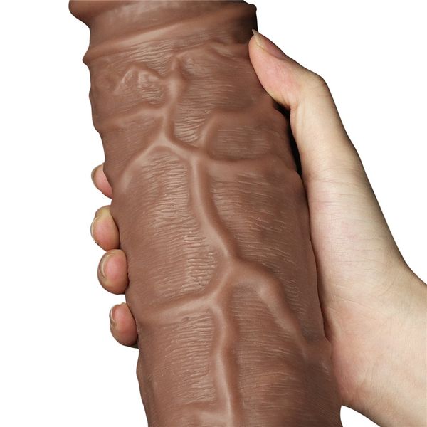 Dildo LoveToy Realistic Chubby, 26,6 cm (w kolorze cielistym) 22107 zdjęcie