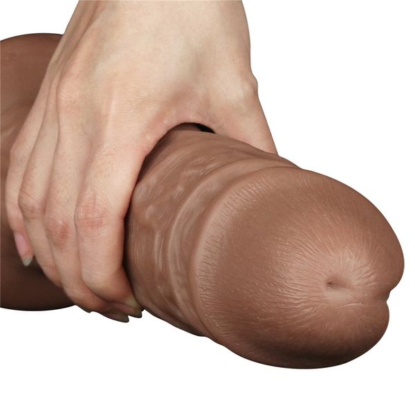 Dildo LoveToy Realistic Chubby, 26,6 cm (w kolorze cielistym) 22107 zdjęcie