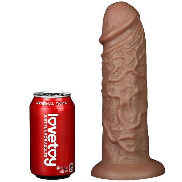 Dildo LoveToy Realistic Chubby, 26,6 cm (w kolorze cielistym) 22107 zdjęcie