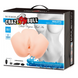 Masturbator z wibracjami LyBaile Crazy Bull Dual Vagina and Ass (w kolorze cielistym) 22151 zdjęcie 11