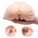 Masturbator z wibracjami LyBaile Crazy Bull Dual Vagina and Ass (w kolorze cielistym) 22151 zdjęcie 6