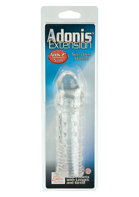 Nakładka na penisa Adonis Extension, 16 cm (przezroczysta) 4304 zdjęcie