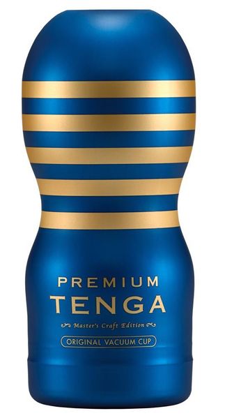 Мастурбатор Tenga Premium Original Vacuum Cup Regular, 15,5 см (білий) 11341 фото