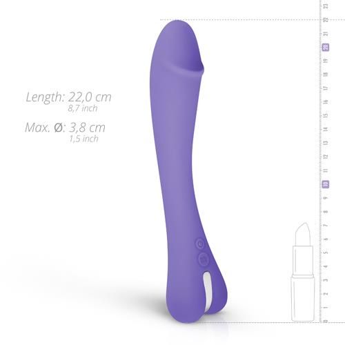 Vibrator Good Vibes Only Gili, 22 cm (fioletowy) 8183 zdjęcie