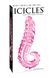 Szklane dildo Icicles No.24, 15,5 cm (różowy) 4097 zdjęcie 4