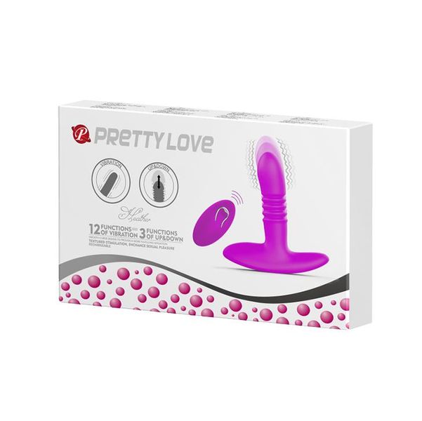 Stymulator prostaty Pretty Love Heather, 11,3 cm (fioletowy) 8964 zdjęcie