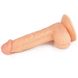 Realistyczne dildo LoveToy The Ultra Soft Dude, 20 cm (w kolorze cielistym) 14177 zdjęcie 12