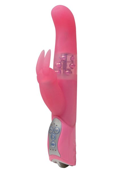 Wibrator królik Smile Pearl Bunny, 26 cm (różowy) 5004 zdjęcie