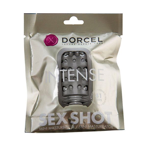 Masturbator Dorcel Sex Shot Intense, 8 cm (przezroczysty) 17930 zdjęcie