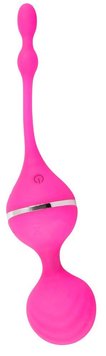 Вагінальні кульки Smile Vibrating Love Balls Rechargeable, 18 см (рожевий) 5025 фото