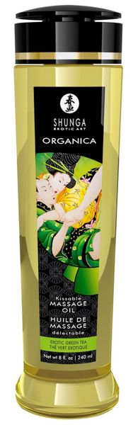 Olejek do masażu Shunga Organica Exotic herbata zielona, 240 ml 15123 zdjęcie