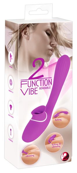 Вибратор You2Toys 2 Function Bendable Vibe, 22.3 см (фиолетовый) 9608 фото