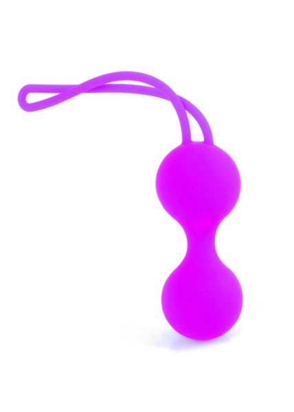 Zestaw kulek dopochwowych Boss Series Silicone Kegal Balls, 3 szt (fioletowy) 10031 zdjęcie