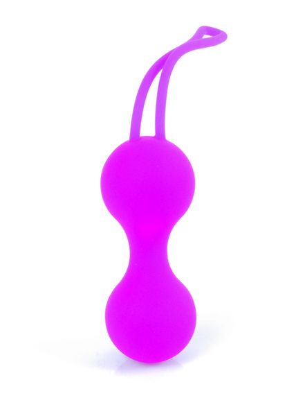 Zestaw kulek dopochwowych Boss Series Silicone Kegal Balls, 3 szt (fioletowy) 10031 zdjęcie