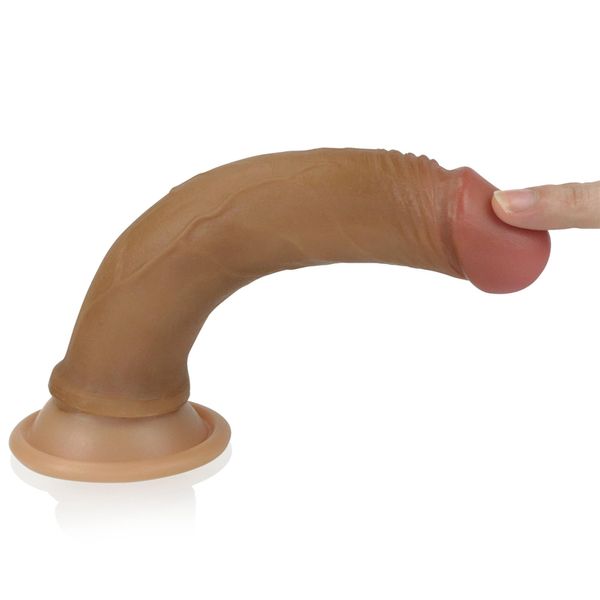 Dildo LoveToy Nature Cock, 18,5 cm (w kolorze cielistym) 14427 zdjęcie