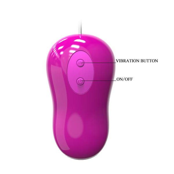 Віброяйце Pretty Love Avery Vibrating Egg, 5,8 см (фіолетовий) 7666 фото