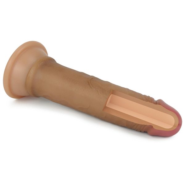 Dildo LoveToy Nature Cock, 18,5 cm (w kolorze cielistym) 14427 zdjęcie