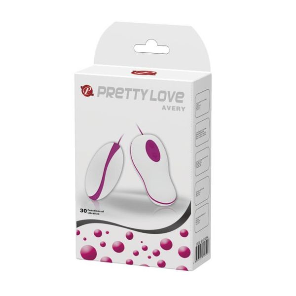 Jajko wibrujące Pretty Love Avery Vibrating Egg, 5,8 cm (fioletowe) 7666 zdjęcie