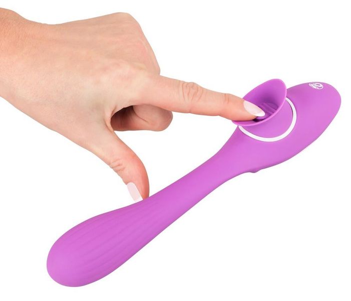 Wibrator You2Toys 2 Function Bendable Vibe, 22.3 cm (fioletowy) 9608 zdjęcie