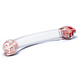 Szklane dildo Glas Red Head, 25,5 cm (przezroczysty) 20022 zdjęcie 2