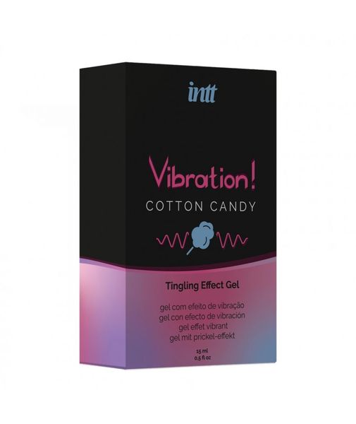 Wibrator w płynie Intt Vibration Cotton Candy Tingling Effect Gel, 15 ml 22484 zdjęcie