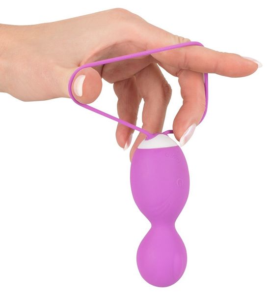 Kulki gejszy Sweet Smile Remote Controlled Rotating Love Balls, 16 cm (fioletowy) 23080 zdjęcie