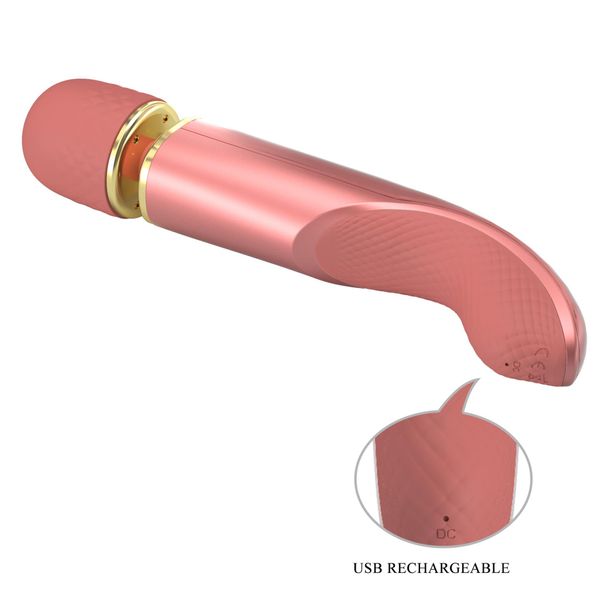 Wibromasażer Pretty Love Interesting Massager, 29 cm (brzoskwinia) 27025 zdjęcie