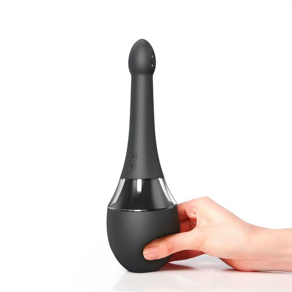 Автоматичний анальний душ з вібрацією Dorcel Douche Mate Pro, 200 мл (чорний) 18157 фото