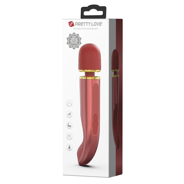 Wibromasażer Pretty Love Interesting Massager, 29 cm (brzoskwinia) 27025 zdjęcie