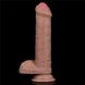 Dildo Lovetoy Dual-Layered Silicone Nature, 20,5 cm (brązowy) 23368 zdjęcie 4