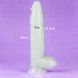 Neonowe dildo LoveToy Lumino Play, 26 cm (niebieski) 14678 zdjęcie 12