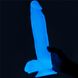 Neonowe dildo LoveToy Lumino Play, 26 cm (niebieski) 14678 zdjęcie 4