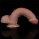 Dildo Lovetoy Dual-Layered Silicone Nature, 20,5 cm (brązowy) 23368 zdjęcie 11