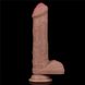 Dildo Lovetoy Dual-Layered Silicone Nature, 20,5 cm (brązowy) 23368 zdjęcie 3