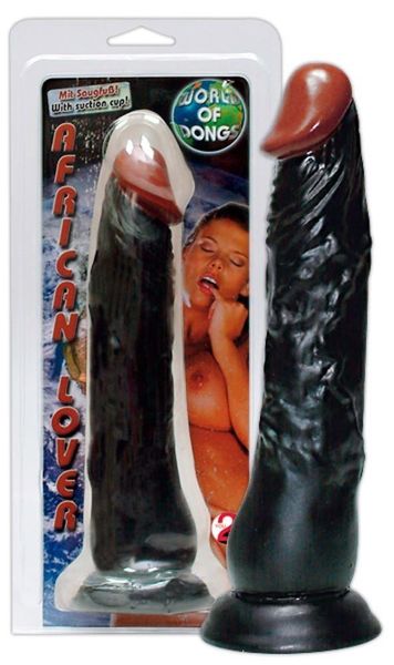 Realistyczne dildo You2Toys African Lover, 23 cm (czarny) 5104 zdjęcie