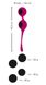 Вагинальные шарики Sweet Smile Kegel Training Balls With Extra Weights, 18,3 см (бордовый) 23249 фото 6