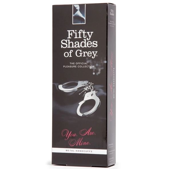 Металлические наручники Fifty Shades of Grey You Are Mine, 26,7 см (серебристый) 20119 фото