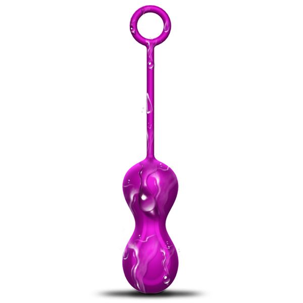 Набор вагинальных шариков Foxshow Kegel Balls Set, 3 шт (фиолетовый) 11232 фото