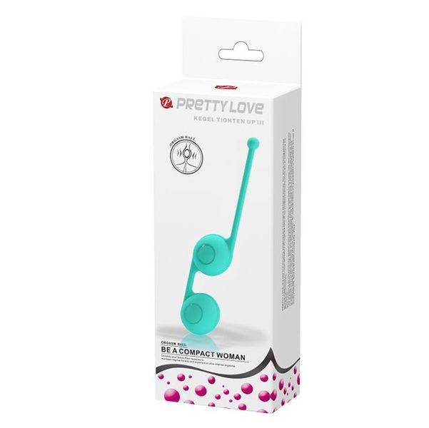 Kulki gejszy Pretty Love Kegel Tighten Up Balls III, 17 cm (miętowy) 8940 zdjęcie