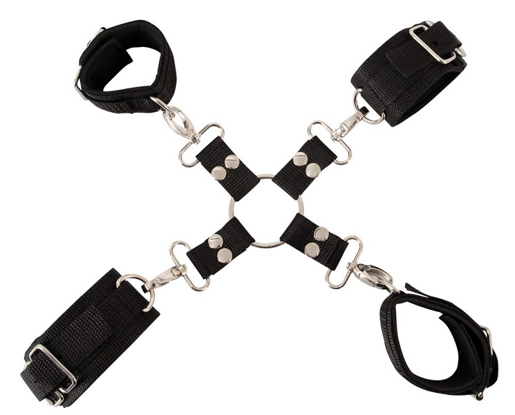 Wiązania Pipedream Heavy-Duty Hogtie Kit (czarny) 4111 zdjęcie