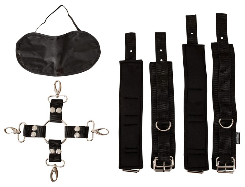 Wiązania Pipedream Heavy-Duty Hogtie Kit (czarny) 4111 zdjęcie