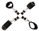 Фіксатори з наручниками Pipedream Heavy-Duty Hogtie Kit (чорний) 4111 фото 2